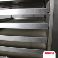 platenwagen RVS 80 x 60 cm