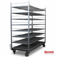 broodafkoelwagen rvs