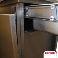 v 't Wout werkbanken, RVS