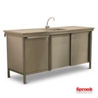 v 't Wout werkbanken, RVS