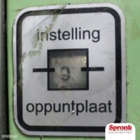 Kalmeijer broodafmeetmachine, KAO