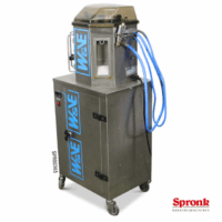 Chocolade spuitmachine, fabr. W&vE