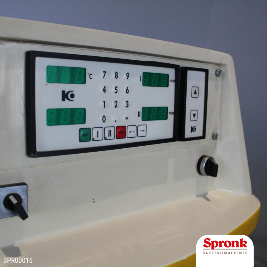 Uitrijdbare spiraaldeegkneder, Kemper-type ST 125 AE