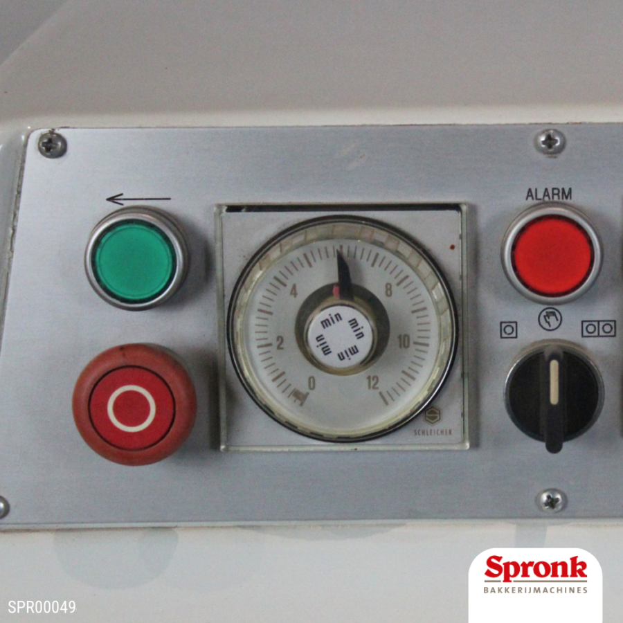 Spiraalkneder, Globe-type 75 kg meel