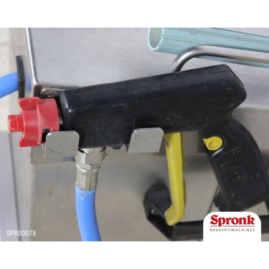 W&vE geleispuitmachine Table Top