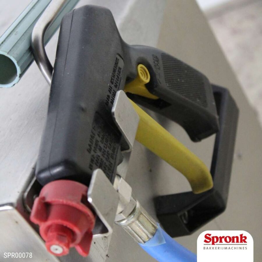 W&vE geleispuitmachine Table Top