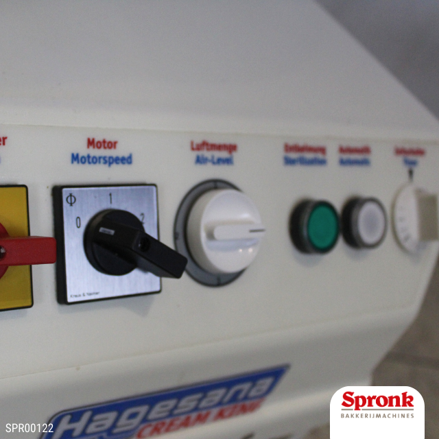 Hagesana Slagroommachine 4-20 liter