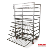 broodkoppelwagen rvs