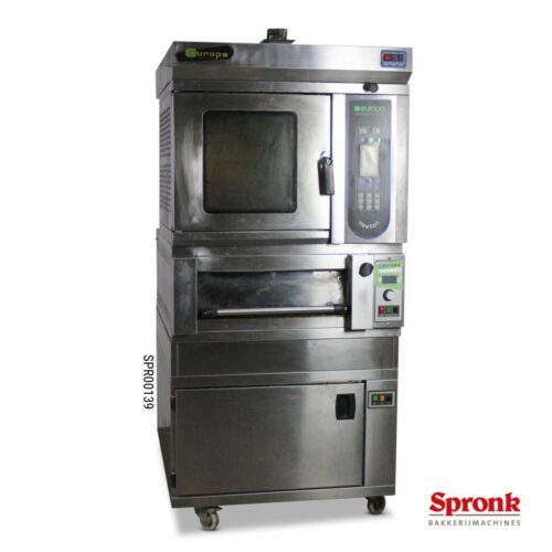 Inschiet en heteluchtoven. Europa-type 5 etages