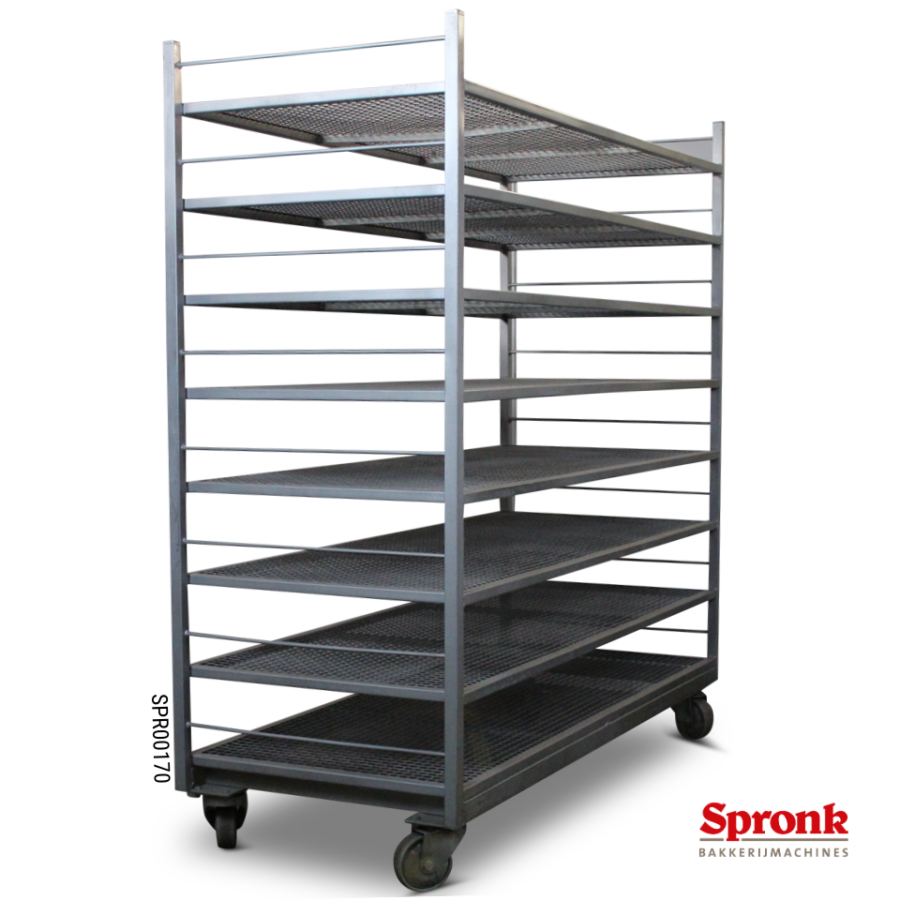 Broodafkoelwagen rvs