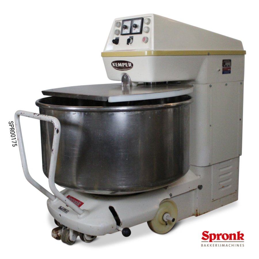 Uitrijdbare spiraalkneder, Kemper-type ST 125 A