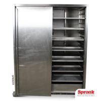 Droogkast rvs, Van 't Wout