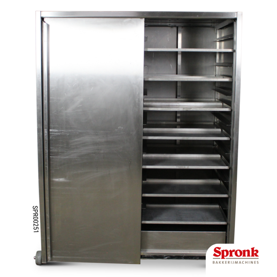 Droogkast rvs, Van 't Wout