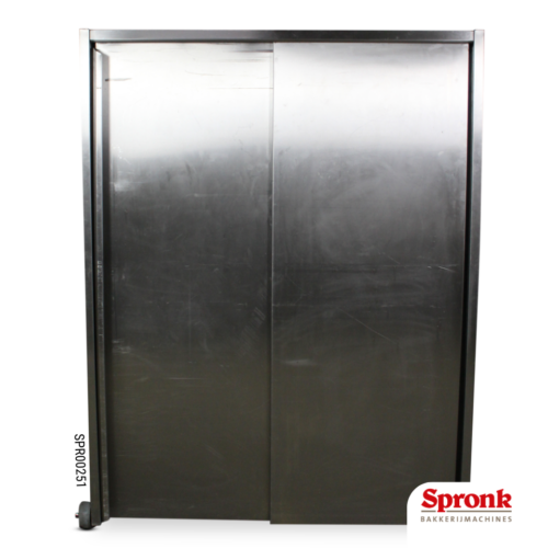 Droogkast rvs, Van 't Wout