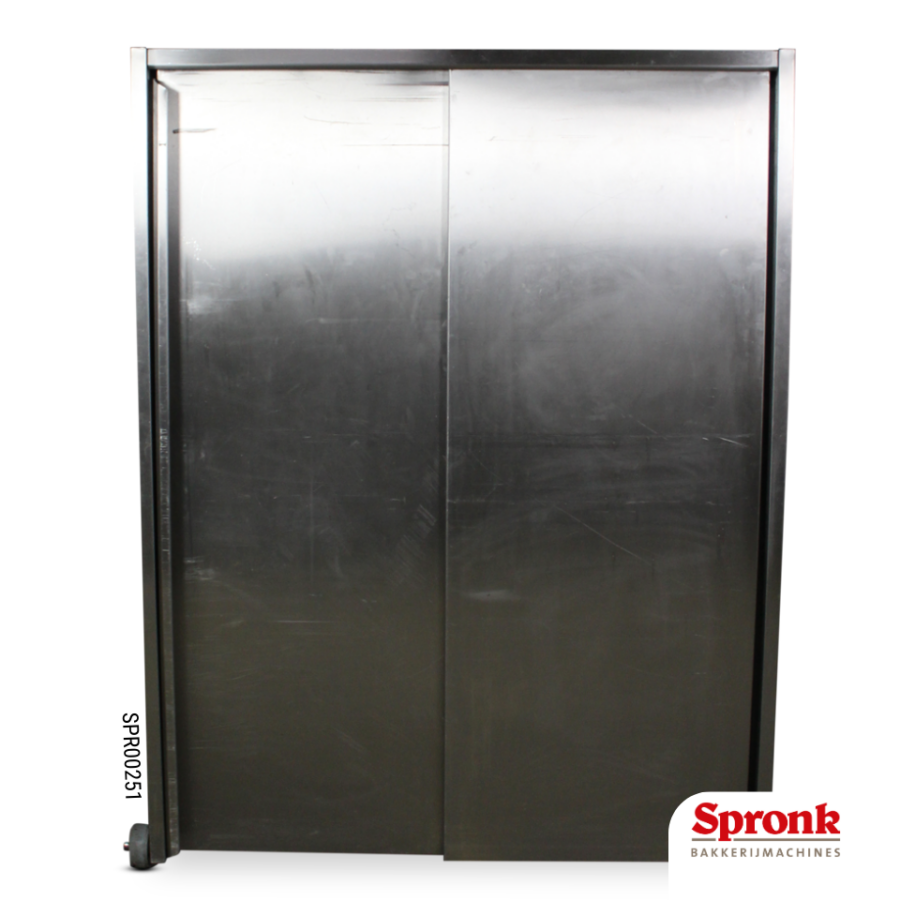 Droogkast rvs, Van 't Wout