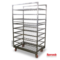 Broodkoppelwagen RVS