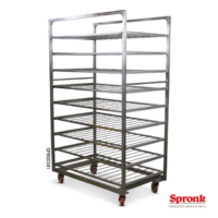 Broodafkoelwagen RVS, Kaak