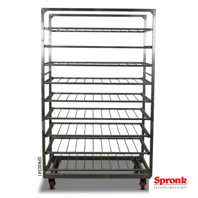 Broodafkoelwagen RVS, Kaak