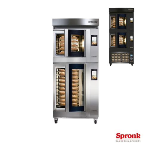 Wiesheu heteluchtoven, type Dibas Blue 2 L