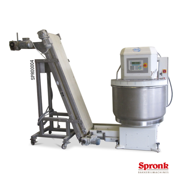 SPR00004-1-Spiraalkneder.png Spiraalkneder, Diosna-type SPA 240 E