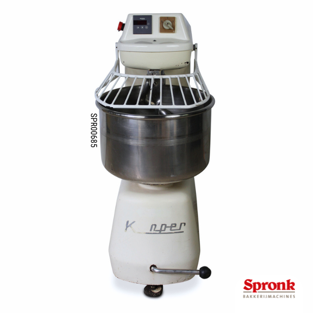 SPR00685-3-Spiraalkneder.png Spiraalkneder, Kemper-type SP 15 L