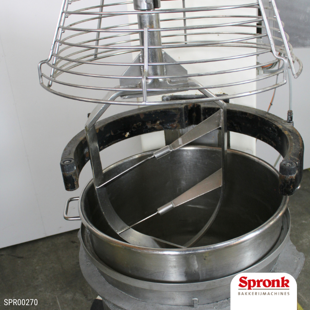 SPR00270-3-Deegkneder-60-ltr Planeetmenger, Bear-type 60 liter
