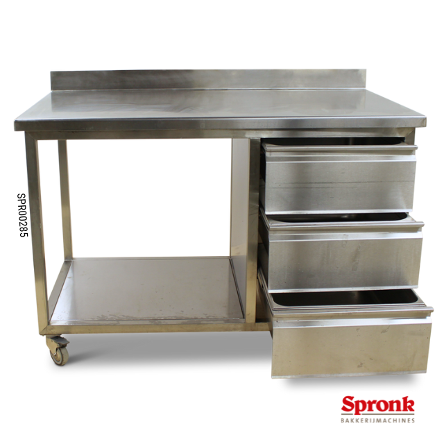 SPR00285-1 RVS werkbank