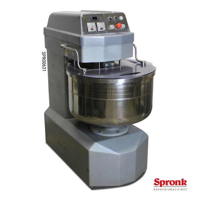 SPR00631-4-Spiraaldeegkneder Spiraaldeegkneder, Escher-type M80 Premium
