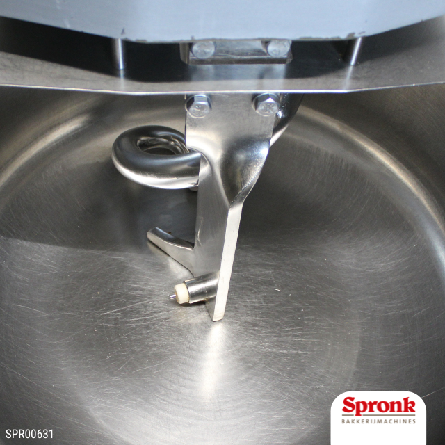 SPR00631-6-Spiraaldeegkneder Spiraaldeegkneder, Escher-type M80 Premium