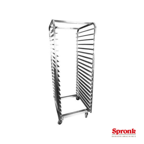 Platenwagen Inox