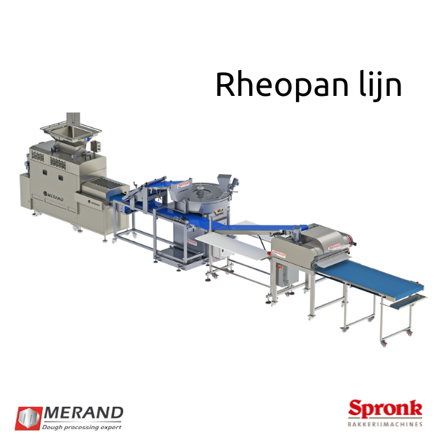 rheopanlijn-2 Deegverdeler, Merand-type RheoPan® Precision