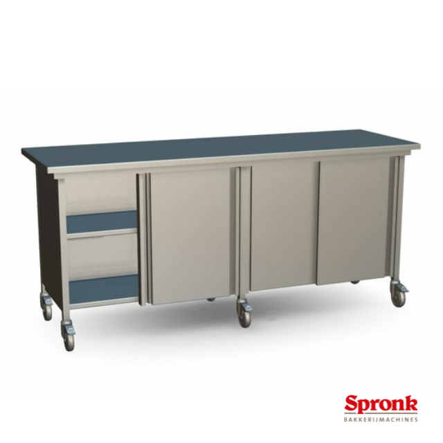 v-t-Wout-Werkbank-RVS-220x70x100-website werkbank rvs Van 'tWout