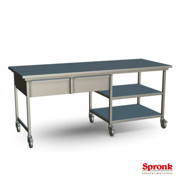 v-t-Wout-Werkbank-RVS-230x90x100-website werktafel rvs Van 't Wout