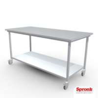 Van ’t Wout RVS Werkbank met vlonder