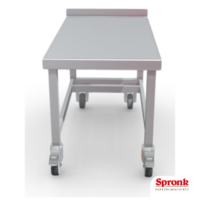 van-t-Wout-werkbank-Diosna-SP-12D-1 RVS tafel, V 't Wout
