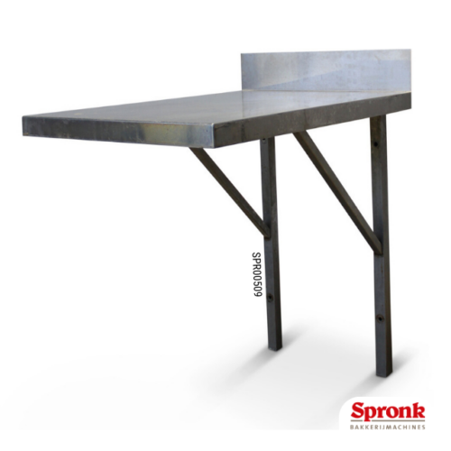 RVS werkbank wandmodel