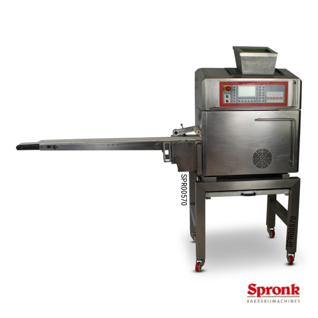 SPR00570-1-Kleinbroodmachine-Konig Kleinbrooddeegverdeel- en opbolmachine, König-type Mini Rex 4000