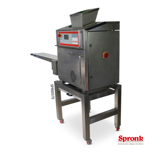 SPR00570-website-Kleinbroodmachine-Konig Kleinbrooddeegverdeel- en opbolmachine, König-type Mini Rex 4000