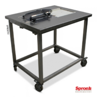 SPR00751-2-Zakkenblaasapparaat Zakkenblaasapparaat geïntegreerd in werktafel